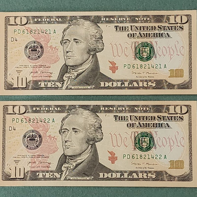 10 US Dollar