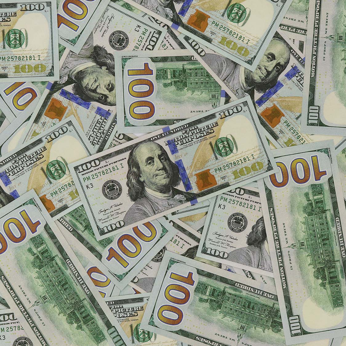 $100 New Series Bills